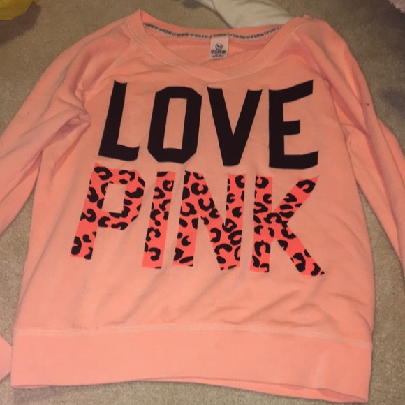 PINK Victoria's Secret Sweaters - Love pink sweatshirt